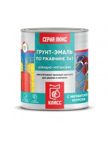 ГРУНТ-ЭМАЛЬ ПО РЖАВЧИНЕ 3 в 1 АЛКИДНО-УРЕТАНОВАЯ